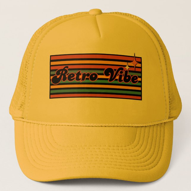 Gorra De Camionero Tapón retro (Anverso)