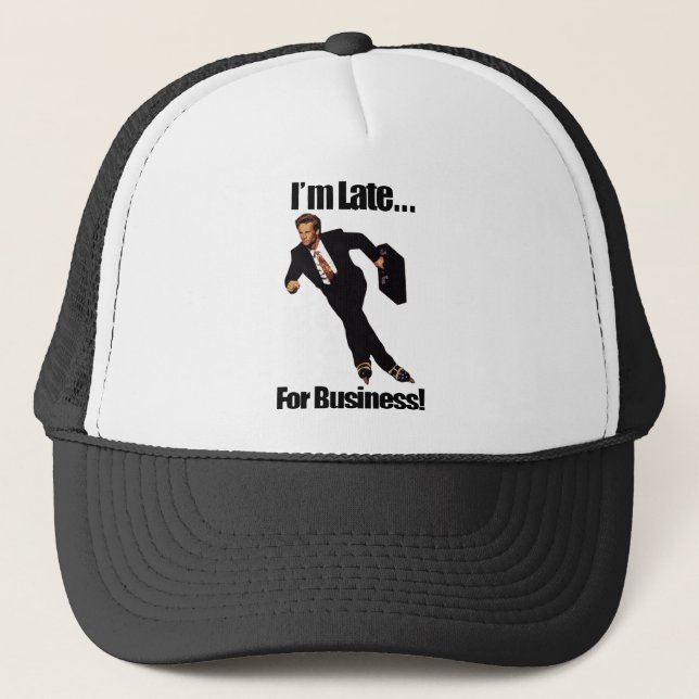 Gorra De Camionero Tarde para el patinador Meme del Rollerblade del (Anverso)