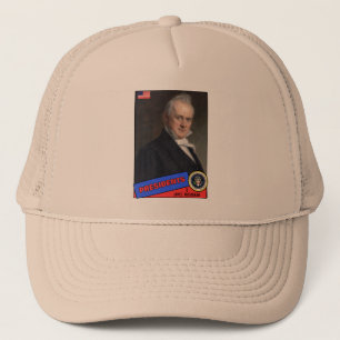 Gorra De Camionero Tarjeta de béisbol de James Buchanan