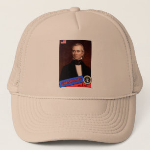 Gorra De Camionero Tarjeta de béisbol de James K. Polk