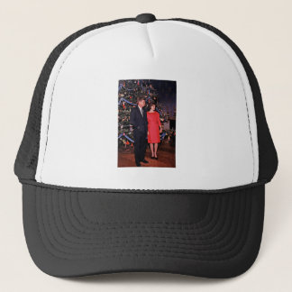 Gorra De Camionero Tarjeta de Navidad del presidente estadounidense J