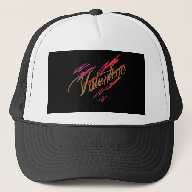 Gorra De Camionero Tarjeta del día de San Valentín (Anverso)