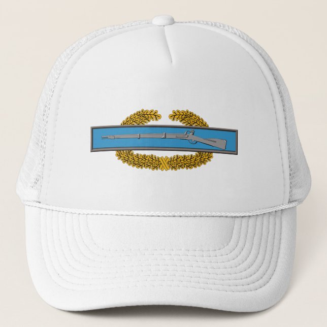 Gorra De Camionero Tarjeta maestra de infantería de combate (Anverso)