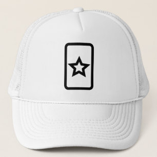 Gorra De Camionero Tarjeta Zener   Estrella Hollow 5 punteada