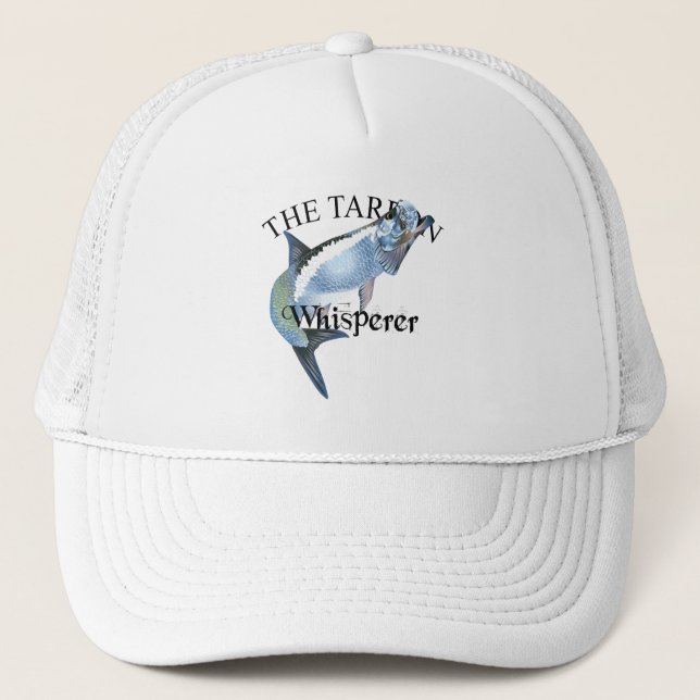 Gorra De Camionero Tarpon Whisperer (Anverso)