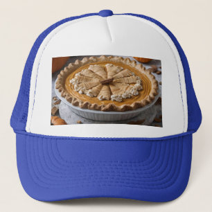 Gorra De Camionero Tarta De Calabaza Rústica De La Abuela,