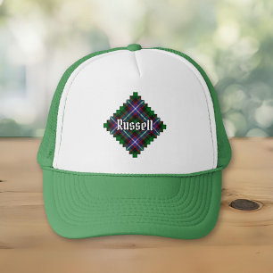 Gorra De Camionero Tartan del Clan Russell
