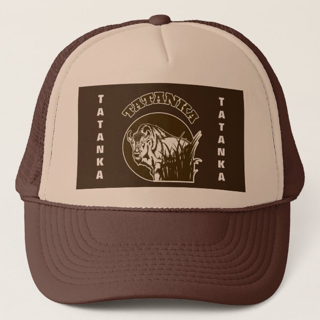 Gorra De Camionero Tatanka Brown (Anverso)