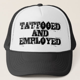 GORRA DE CAMIONERO TATTOOED AND EMPLOYED CAP