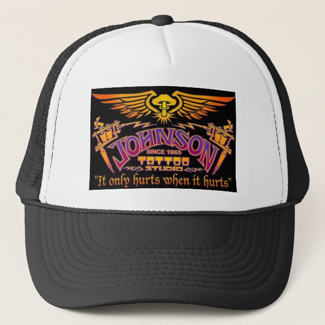 Gorra De Camionero tatuaje de Johnson (Anverso)