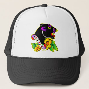 Gorra De Camionero Tatuaje de la pantera negra