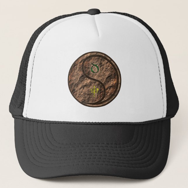 Gorra De Camionero Tauro & Mono Terrestre (Anverso)
