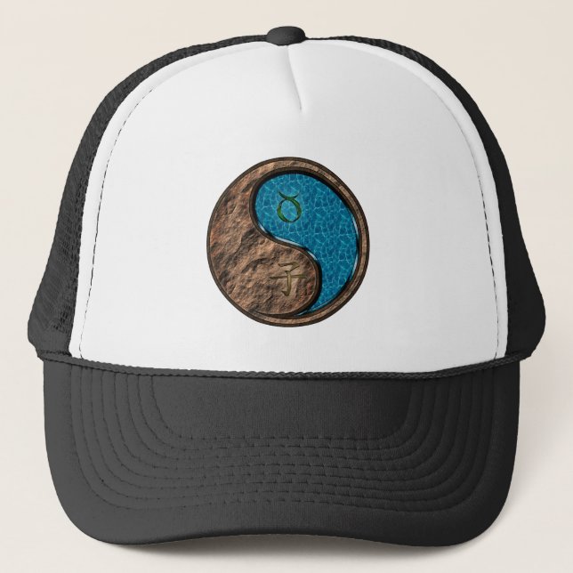Gorra De Camionero Tauro & Rata de Agua (Anverso)