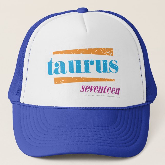 Gorra De Camionero Taurus Aqua (Anverso)