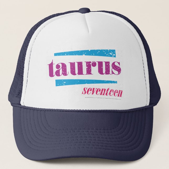 Gorra De Camionero Taurus Purple (Anverso)