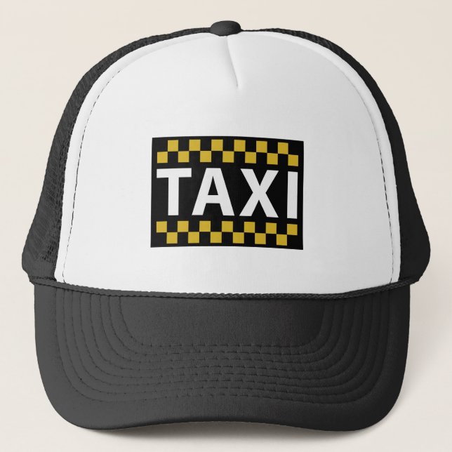 Gorra De Camionero Taxi (Anverso)