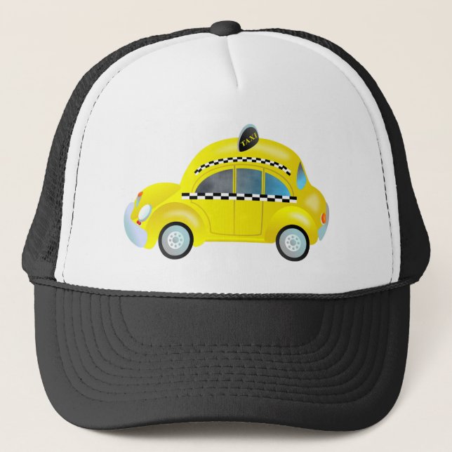Gorra De Camionero Taxi (Anverso)