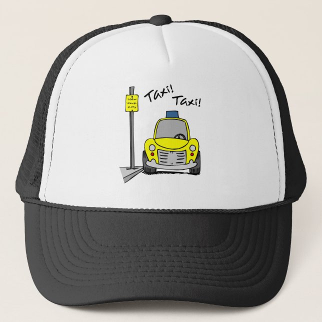 Gorra De Camionero Taxi de NYC (Anverso)
