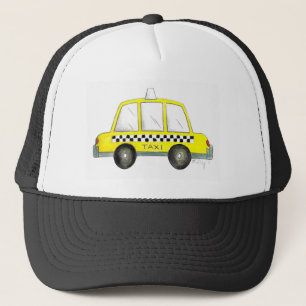 Gorra De Camionero Taxi NYC Amarillo Nueva York Cab al aire libre