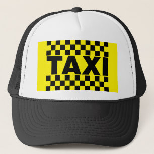 Gorra De Camionero Taxi ~ Taxi Cab ~ Coche De Alquiler