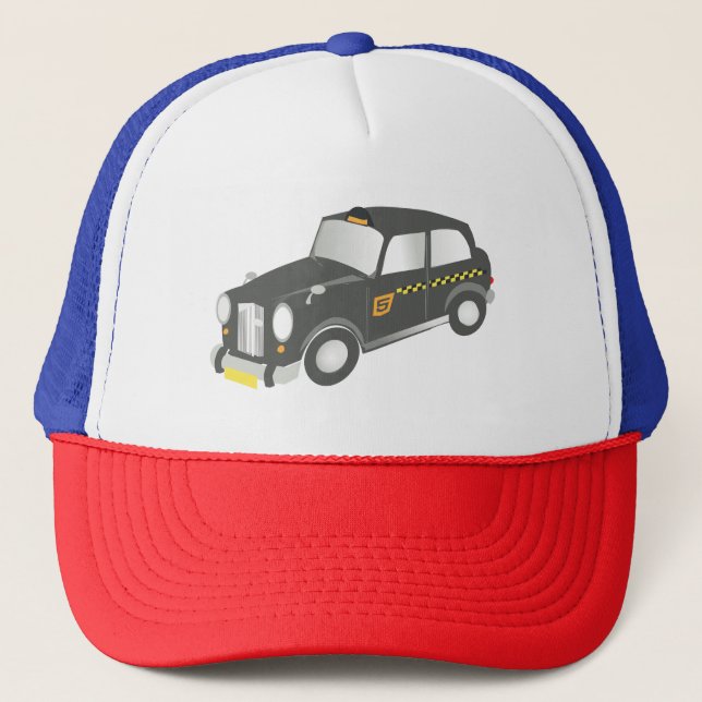 Gorra De Camionero Taxi Viejo (Anverso)