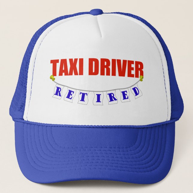 GORRA DE CAMIONERO TAXISTA JUBILADO (Anverso)