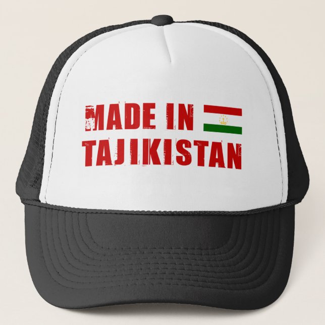 GORRA DE CAMIONERO TAYIKISTÁN (Anverso)