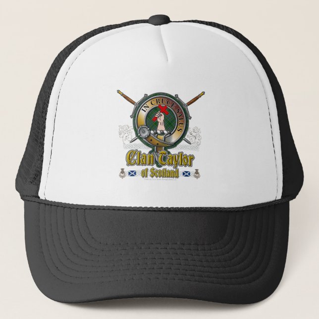 Gorra De Camionero Taylor Clan Badge (Anverso)
