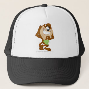 Gorra De Camionero TAZ™ sosteniendo una hoja