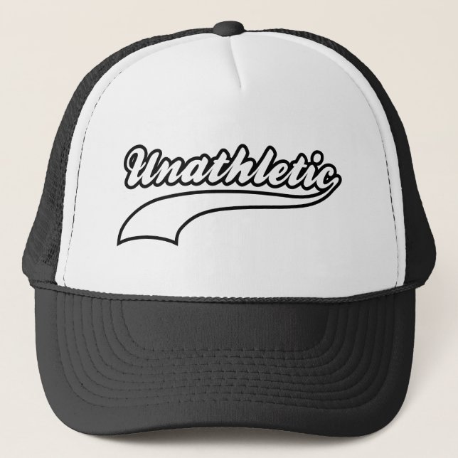 Gorra De Camionero Taza de café poco atlética (Anverso)