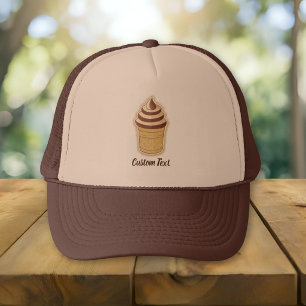 Gorra De Camionero Taza de helado de dos sabores