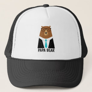 Gorra De Camionero Taza Especial Día del Padre Oso Papá Adorable