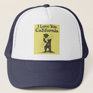 Gorra De Camionero Te amo California