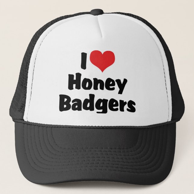 Gorra De Camionero Te Amo Hurones Mieleros (Anverso)