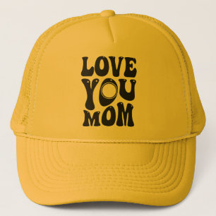 Gorra De Camionero Te amo, mamá, diseño del Día de la Madre-51727