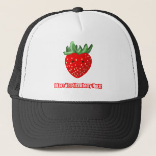 Gorra De Camionero Te Amo Mucho La Fresa