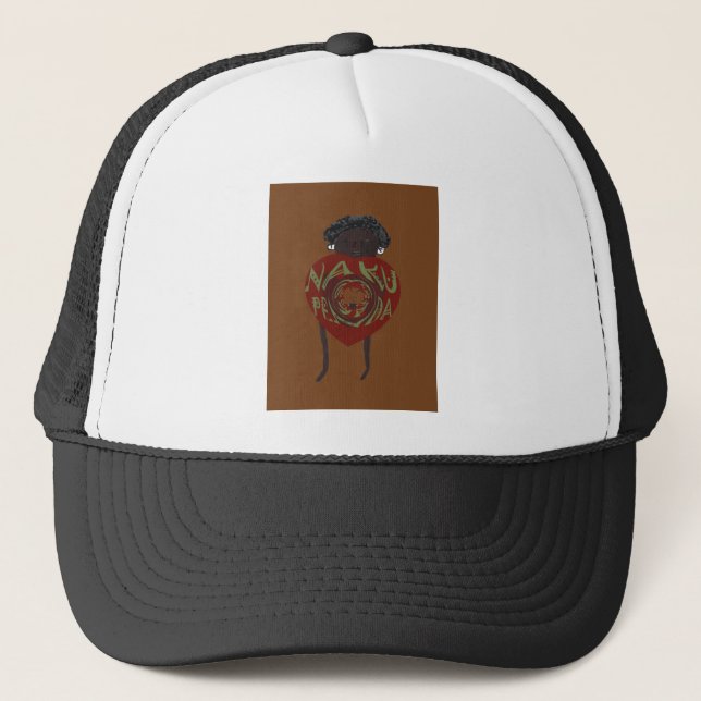 Gorra De Camionero ¡Te amo! Nakupenda Sana (Anverso)