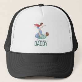 Gorra De Camionero Te Amo Papá Superhéroe Padre e Hijo Camionero