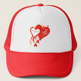 GORRA DE CAMIONERO TE AMO POR EL CORAZÓN DE CADA DÍA