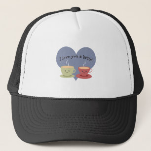 Gorra De Camionero ¡Te amo un café con leche!