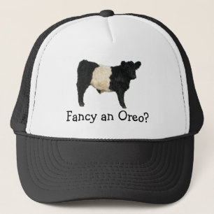 Gorra De Camionero ¿Te apetece un Oreo? Vaca Galloway Bellada