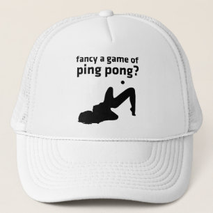 Gorra De Camionero ¿te apetece un partido de ping pong?