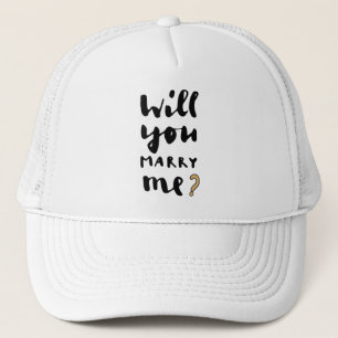 Gorra De Camionero ¿Te casarás conmigo?