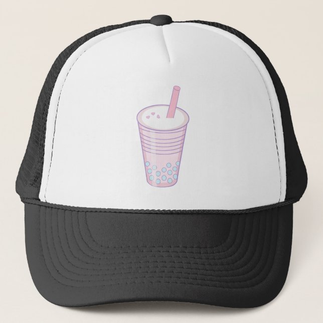 Gorra De Camionero Té de la burbuja (Anverso)