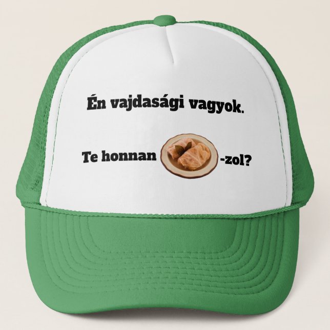 Gorra De Camionero Te honnan SZÁRMA-zol? mici (Anverso)