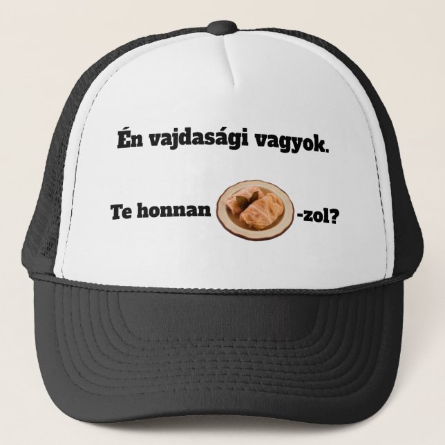 Gorra De Camionero Te honnan SZÁRMA-zol? mici (Anverso)