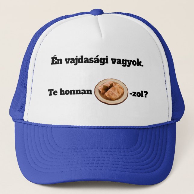 Gorra De Camionero Te honnan SZÁRMA-zol? mici (Anverso)