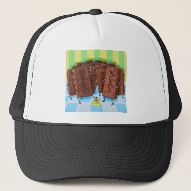 Gorra De Camionero Té poner crema de Borbón (Anverso)