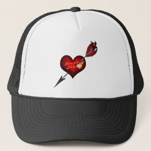 Gorra De Camionero Te quiero corazón y flecha