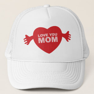Gorra De Camionero Te quiero, mamá, corazón